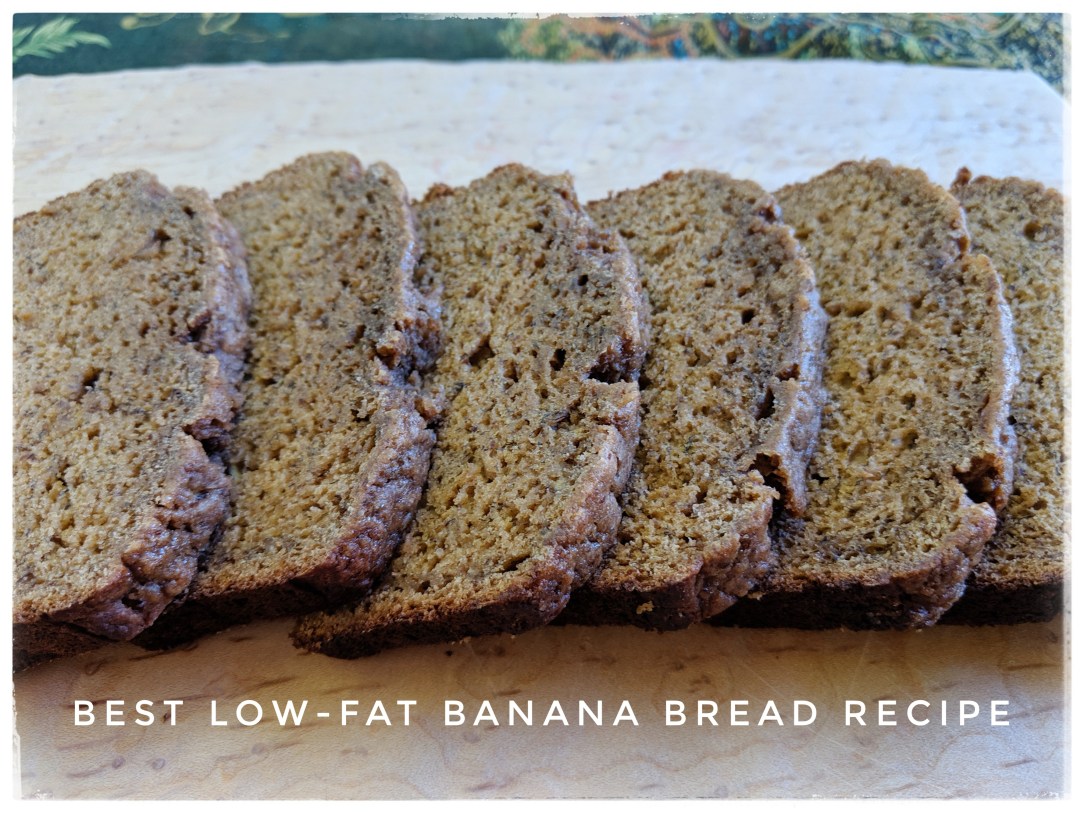slices of moist banana bread